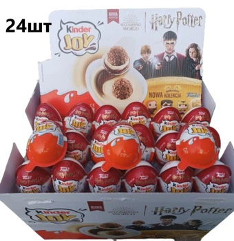 Набор шоколадных яиц Kinder Joy Funko Harry Potter 20g - 24 шт