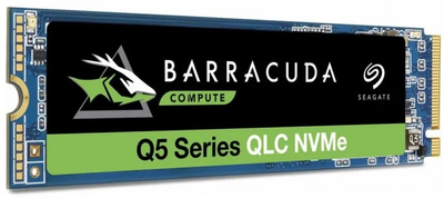 SSD диск Seagate BarraCuda Q5 2TB M.2 2280 NVMe PCIe 3.0 x4 3D NAND QLC (ZP2000CV3A001)