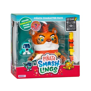 Ігровий набір PINATA SMASHLINGS - ТИГР МОУ (1 велика фігурка, 2 екскл. фігурки)