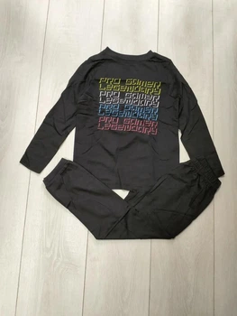 Піжама для хлопчика Pro Gamer (кофта+штани) чорна George 134-140см (400095119)