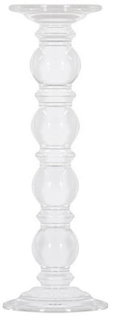 Świecznik House Of Sander Lupine szklany przezroczysty 31 cm (5702118011996)