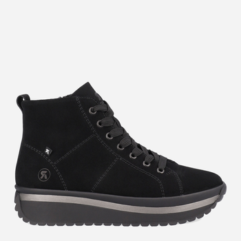 Жіночі зимові черевики низькі Rieker REVW0960-00 37 Чорні (4061811127825)