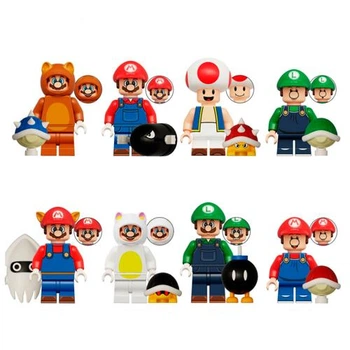 Набор фигурок Марио Mario Hero Set 8 шт