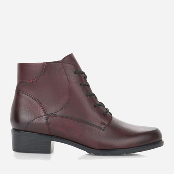 Жіночі зимові черевики низькі Remonte REMD6877-35 39 Бордові (4059954053743)