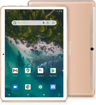 Планшет 10.1" Toscido T21 4/64GB 4G 2-SIM 4 ядра Android 12 6000 mAh Золотистый Factory Recertified g2