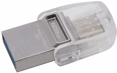 Флеш пам'ять USB Kingston DataTraveler microDuo 3C 128 GB (DTDUO3C/128GB)