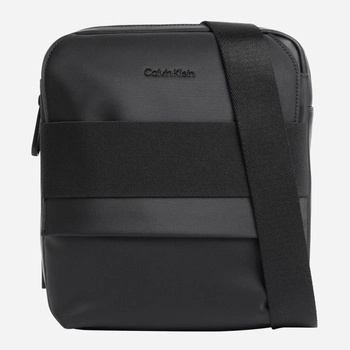 Сумка планшет через плече чоловіча зі штучної шкіри Calvin Klein Jeans CKRK50K510548BAX Чорна (8720108124737)