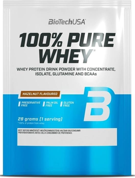 Protein Biotech 100% Pure Whey 28 g Orzech laskowy (5999076238491)
