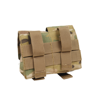 Тактический подсумок под 2 гранаты KIBORG GU Double Mag Pouch Multicam