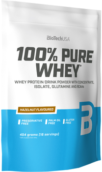 Протеїн Biotech 100% Pure Whey 454 г Горіх (5999076238347)