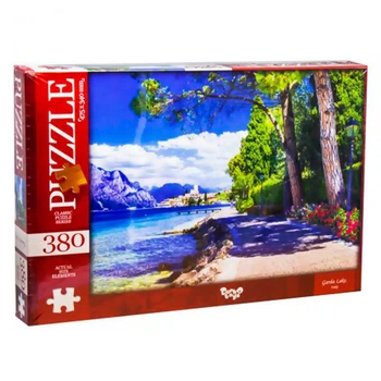 Пазл DankoToys Озеро Гарда, Італія 380 елементів DT C380-04-07 47,5х34см