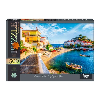 Пазл DankoToys острів Самос 500 елементів DT C500-14-03 47,5х34см