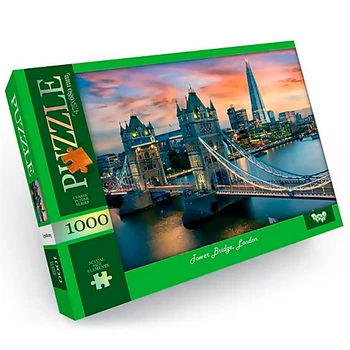 Пазл DankoToys Тауерський міст 1000 елементів DT C1000-12-06 68х47,5см