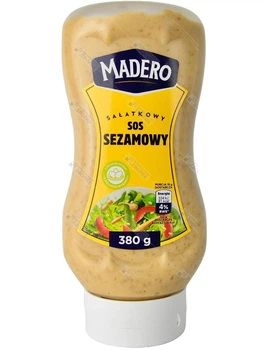 Соус салатний Кунжутний Madero сезамовий до салатів і курки Sezamowy 380 г