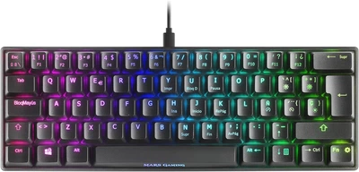 Ігрова Mars Gaming MKMINIRES / Механічна / Outemu Red Switch / RGB підсвітка / UKR / Black Б/В