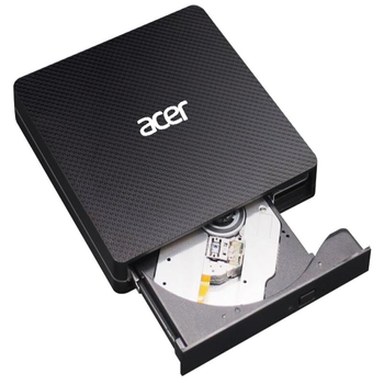 Зовнішній оптичний привід Acer DVD±RW Ret USB 3.0 Black (4711120000000)