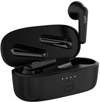 Słuchawki JAYS t-Six Earbuds Black (7350033656327)