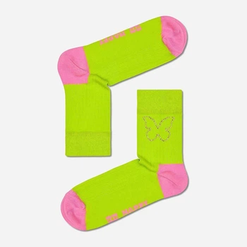 Носки женские прикольные высокие хлопковые Happy Socks 00-4001*43 36/40 Салатовые (2200005065778)