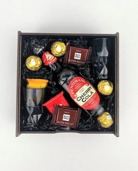 Подарочный набор Dark Set на день рождения, праздник учителю, военному, начальнику, мужу, брату, папе (8-0456)