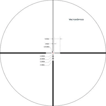 Прицел оптический Vector Optics Continental 2-12x50 SFP