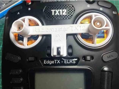 Защита рукояток (стиков) пульта RadioMaster TX12 MarkII. Белый