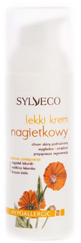 Krem do twarzy nawilżający Sylveco lekki nagietkowy 50 ml (5907502687171)