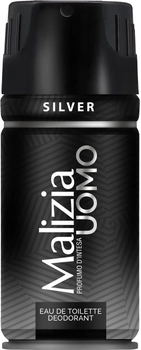 Дезодорант-спрей для чоловіків Malizia Silver Deodorant 150 мл (8003510014033)