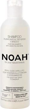 Шампунь для волосся Noah For Your Natural Beauty Hair 1.5 Green Tea & Basil 250 мл (8034063520412)