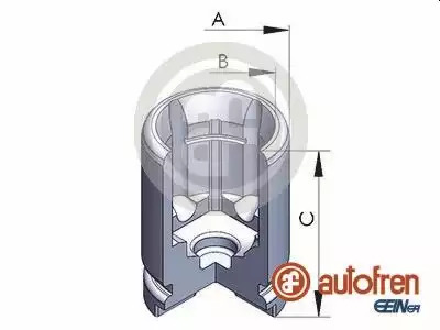 Поршень гальмівного супорту Accord/Legend/MX-5 87-14 38*47mm, AUTOFREN (D025121)