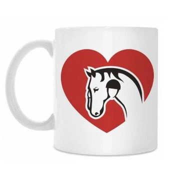 Чашка з принтом : I love horses! Люблю коней! RT111124783