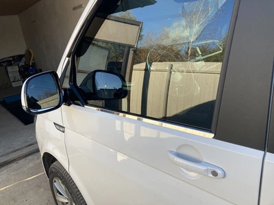 Молдинги вікон для Volkswagen T6 2015-2024, 2 шт, нержавіюча сталь V1