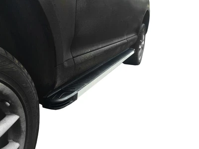 Алюминиевые боковые пороги Maya V1 (2 шт.) для Ford Explorer 2011-2019