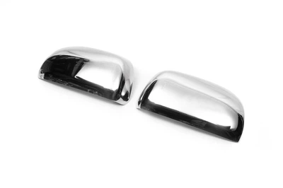 2 Накладки на зеркала для Toyota RAV4 2006-2013, хромированные, нержавеющая сталь