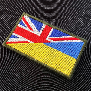 Шеврон прапор Україна-Британія