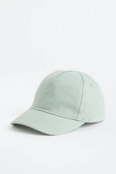 Кепка дитяча світло-зелена H&M 2-6 міс (400095224)