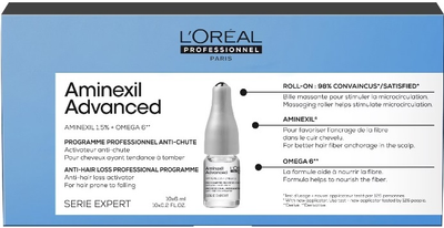 Ампули L'oreal Professionnel Serie Expert Aminexil Advanced проти випадіння волосся 10 x 6 мл (3474637109523)