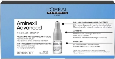 Ampułki L'oreal Professionnel Serie Expert Aminexil Advanced przeciw wypadaniu włosów 10 x 6 ml (3474637109523)