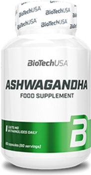 Вітаміни та мінерали Biotech Ashwagandha 60 капсул (5999076236572)