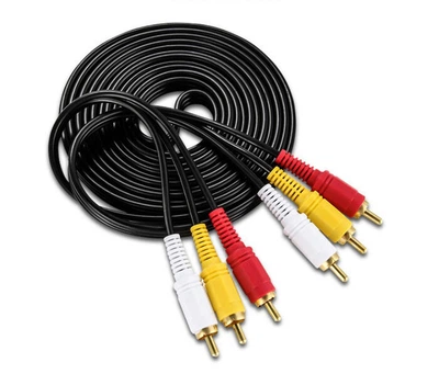 Кабель 3RCA to 3RCA (3 м) в упаковке