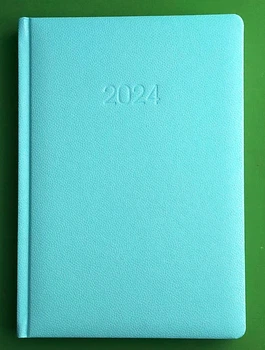 Блокнот Щоденник датований Economix Confetti 2024 А5 бірюзовий (E21613-21)