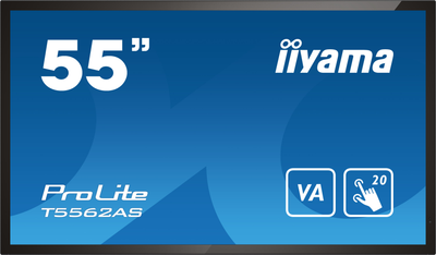 Монітор інтерактивний 55" iiyama ProLite T5562AS-B1