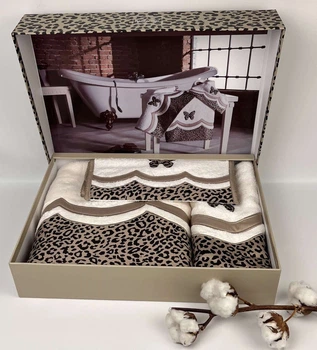 Рушник Maison D'or 3шт Esperanza Ecru Beige