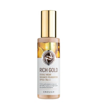 Тональний крем для обличчя Enough Золото Rich Gold Double Wear Radiance Foundation SPF50+ PA+++ (21) 100 мл 8809605871945