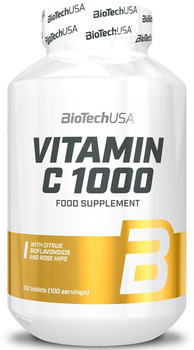 Witaminy Biotech Vitamin C 1000 100 kapsułek (5999076236220)