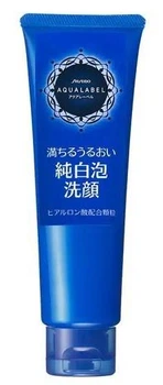 Пінка для вмивання Shiseido AQUALABEL White Clear Foam з білою глиною та гіалуроновою кислотою, 130 мл