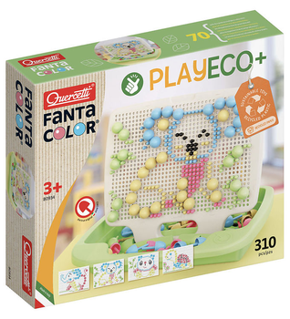Mozaika Quercetti FantaColour PlayEko+ 310 elementów (8007905809341)