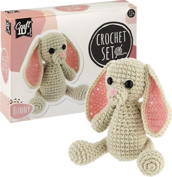Набір для виготовлення іграшки Craft ID Crochet Kit Кролик (8720257130177)
