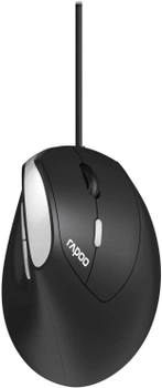 Mysz Rapoo EV200 USB Black (2150440000)