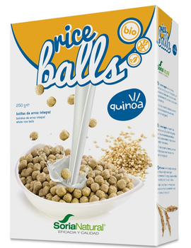 Płatki śniadaniowe Soria Natural Alecosor Rice Balls Quinoa 250 g (8422947805241)