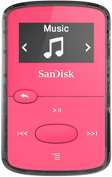 Odtwarzacz mp3 SanDisk Clip Jam 8GB Pink (619659187484)